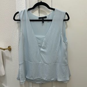 BCBGMAXAZRIA Sheer Tank Top